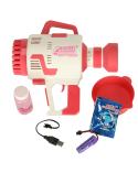 Pistolet maszynka do baniek mydlanych bańki mydlane światła różowy  Pozostałe zabawki dla dzieci KX4893-IKA 7