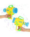 Pistolet maszynka do baniek mydlanych bańki mydlane światła żółty  Pozostałe zabawki dla dzieci KX4893_1-IKA 4