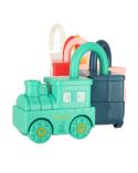 Gra edukacyjna łamigłówka samochodziki klocki kłódki zabawka sensoryczna Montessori  Edukacyjne zabawki KX4615-IKA 10