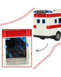 Ambulans karetka pogotowia dla dzieci zdalnie sterowana na pilota światła dźwięk 1:30  Pozostałe zabawki dla dzieci KX4392-IKA 9