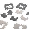 Puzzle piankowe mata dla dzieci 9 el. czarny-ecru  Edukacyjne zabawki KX5207_1-IKA 8