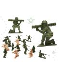 Żołnierzyki baza wojskowa figurki zestaw 307el.  Pozostałe zabawki dla dzieci KX6188-IKA 5