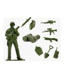 Żołnierzyki baza wojskowa figurki zestaw 307el.  Pozostałe zabawki dla dzieci KX6188-IKA 11