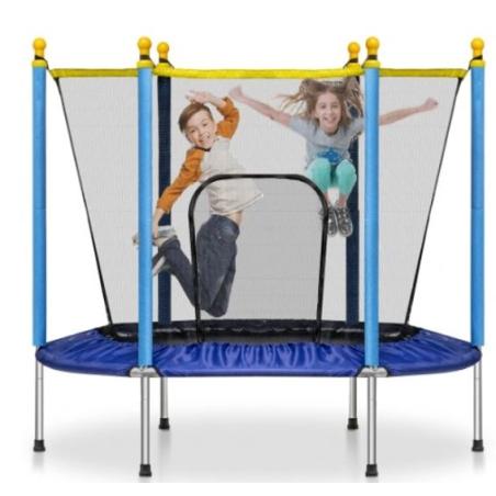 Trampolina ogrodowa dla dzieci siatka 140cm 55inch 80kg  Pozostałe akcesoria ogrodowe KX4034-IKA 1