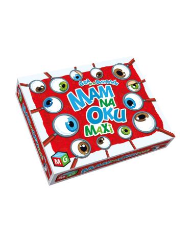 Gra edukacyjna dla dzieci Mam na oku Maxi 3+ MULTIGRA  Gry KX3651-IKA 1