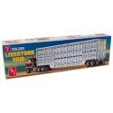 Model Plastikowy - Naczepa Wilson Livestock Van Trailer AMT Modele do sklejania AMT1106-KJA 4