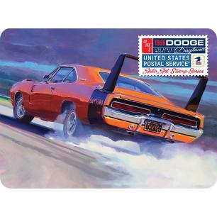 Model Plastikowy - Samochód 1:25 1969 Dodge Charger Daytona (USPS Stamp Series Collector Tin)