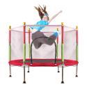 Trampolina ogrodowa dla dzieci siatka 140cm 55inch czerwona  Akcesoria turystyczne KX3936-IKA 2