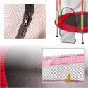 Trampolina ogrodowa dla dzieci siatka 140cm 55inch czerwona  Akcesoria turystyczne KX3936-IKA 3