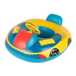 Kółko do pływania dla niemowląt koło pontonik dla dzieci dmuchany z siedziskiem z kierownicą 15kg  Pozostałe akcesoria ogrodowe 