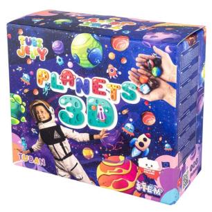 Zestaw do eksperymentów planety masa slime Tubi Jelly 5 kolorów  Plastyczne zabawki KX3491-IKA 1