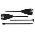 Wiosło kajakowe do deski SUP 2w1 składane aluminiowe regulowane 175 - 220 cm  Akcesoria turystyczne KX3991-IKA 2