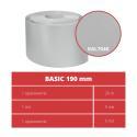 Taśma ogrodzeniowa ROLKA 26mb BASIC 19cm PROTECTO SZARA