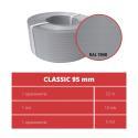 Taśma ogrodzeniowa 52mb Thermoplast CLASSIC LINE 9,5cm SZARA