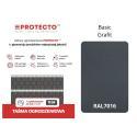 Taśma ogrodzeniowa ROLKA 26mb BASIC 19cm PROTECTO GRAFIT