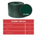 Taśma ogrodzeniowa ROLKA 26mb CLASSIC 19cm PROTECTO ZIELONA