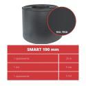 Taśma ogrodzeniowa ROLKA 26mb SMART 19cm PROTECTO GRAFIT