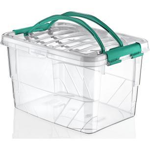 Pojemnik plastikowy 13L PROSTOKĄT MULTI BOX z pokrywką i uchwytem