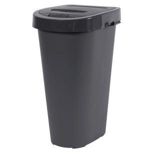 Kosz na śmieci 25L pojemnik do sortowania ANTRACYT