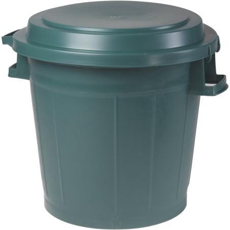 Kosz na śmieci 75L ZIELONY