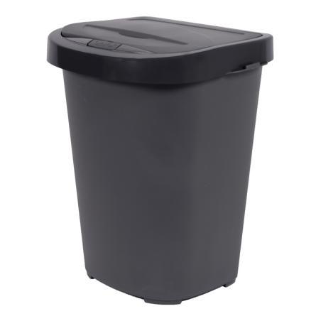 Kosz na śmieci 40L pojemnik do sortowania ANTRACYT
