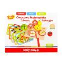 OWOCOWA MATEMATYKA DREWNO ZABAWKA EDUKACYJNA SMILY PLAY
