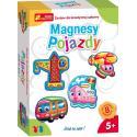 MAGNESY POJAZDY KREATYWNE ZABAWY RANOK
