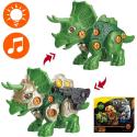 Dinozaur transformujący Triceratops do skręcania 2w1
