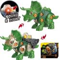 Dinozaur transformujący Triceratops do skręcania 2w1