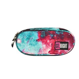 Piórnik saszetka usztywniony z klapką Nebula
