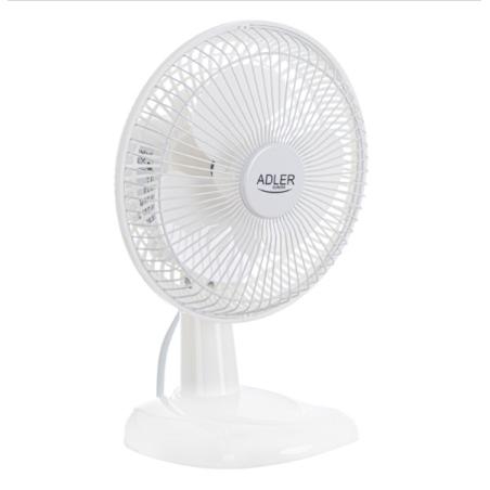 Wentylator wiatrak biurkowy Adler AD 7301 15 cm 46 Db 30W