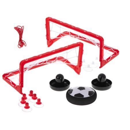 Latająca lewitująca piłka nożna krążek cymbergaj hoverball z bramkami
