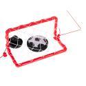 Latająca lewitująca piłka nożna krążek cymbergaj hoverball z bramkami