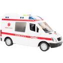 Karetka ambulans z dźwiękiem napędem 1:16