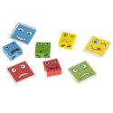 Klocki kreatywne montessori wyzwania zmieniające twarz emocje