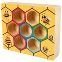 Gra edukacyjna plaster miodu pszczółki montessori