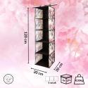 FLORAL w kwiaty wiszący organizer do szafy 5 przegród 30x30x120m