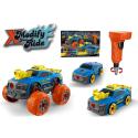 Sportowy, Terenowy Samochód do rozkręcania i skręcania 3w1 TUNING + Wkrętarka, Monster Truck