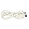 Lampka nocna dla dzieci silikonowa na baterie USB biała piesek leżący