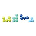 Logiczna gra zręcznościowa IQ, Układanka, Łamigłówka, Kolorowe klocki 3D XXL Puzzler Pro