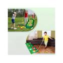 Mini golf, Zestaw dla dzieci do gry w mini golfa, Plansza + Kije + Akcesoria