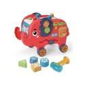 Edukacyjny, Interaktywny Zabawny Słonik, Funny Cartoon Elephant, Wesoły Słoń