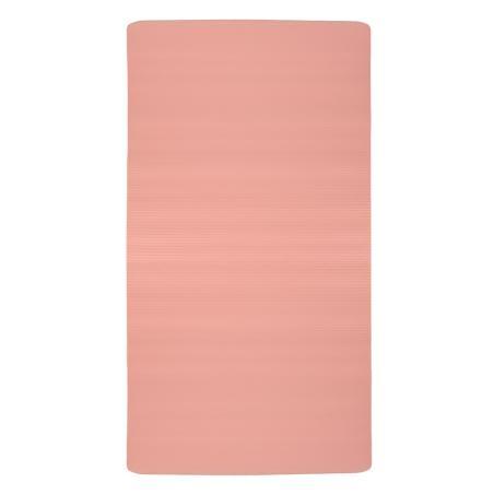 Mata do ćwiczeń jogi gruba 185x80x1,5 cm różowa