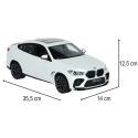 Samochód zdalnie sterowany Rastar 99200 BMW X6 M 1:14 biały