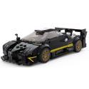 Samochód Rastar 93900-B pagani Zonda R 1:28 klocki 387 el.