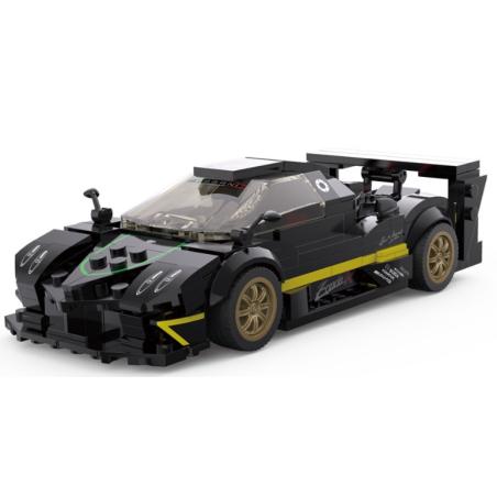 Samochód Rastar 93900-B pagani Zonda R 1:28 klocki 387 el.