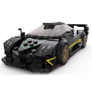 Samochód Rastar 93900-B pagani Zonda R 1:28 klocki 387 el.