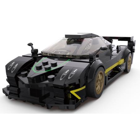Samochód Rastar 93900-B pagani Zonda R 1:28 klocki 387 el.
