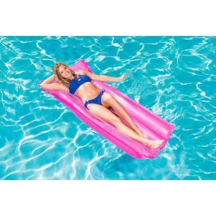 Materac dmuchany plażowy BESTWAY 44013 różowy