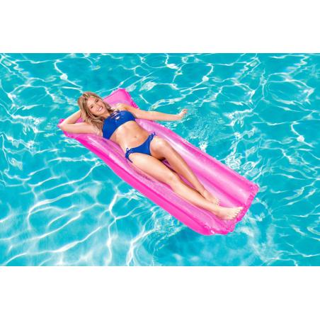 Materac dmuchany plażowy BESTWAY 44013 różowy